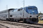 Eastbound "Texas Eagle" comes out of the station